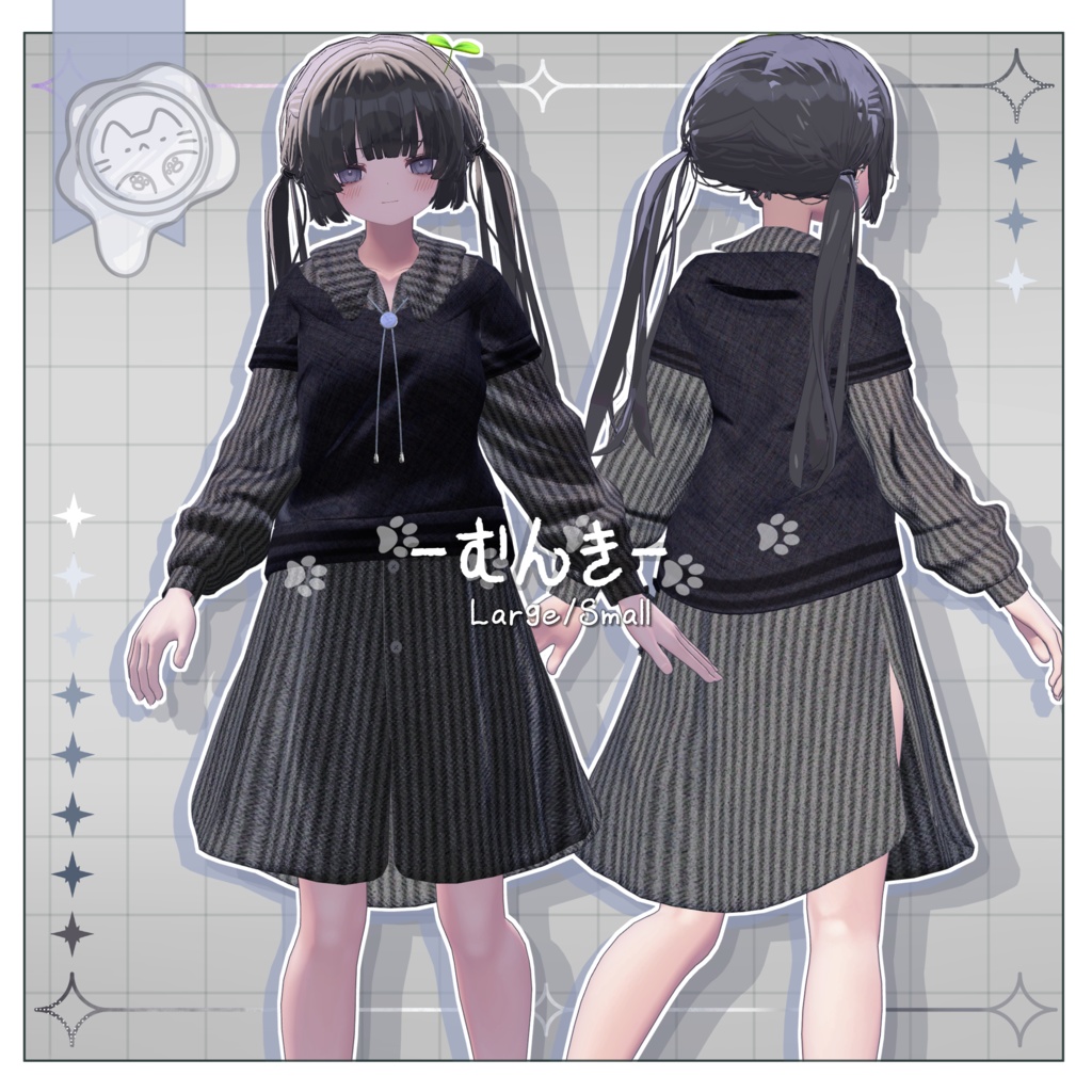 【3D衣装】はるさんぽ -13アバター対応-