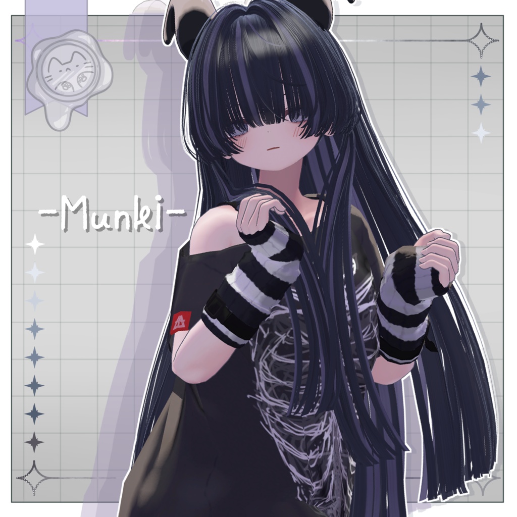 清楚ひめカット【3Dヘアモデル】