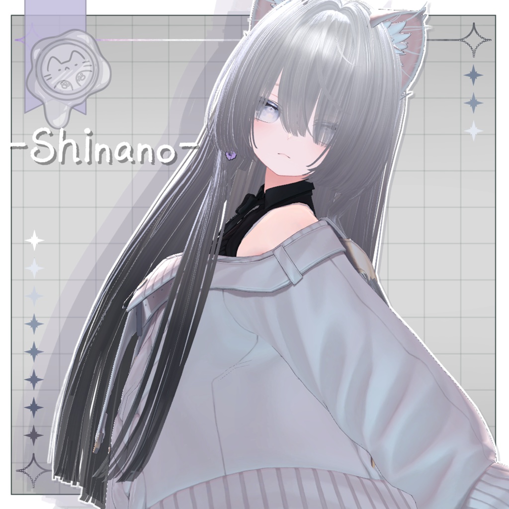 清楚ひめカット【3Dヘアモデル】