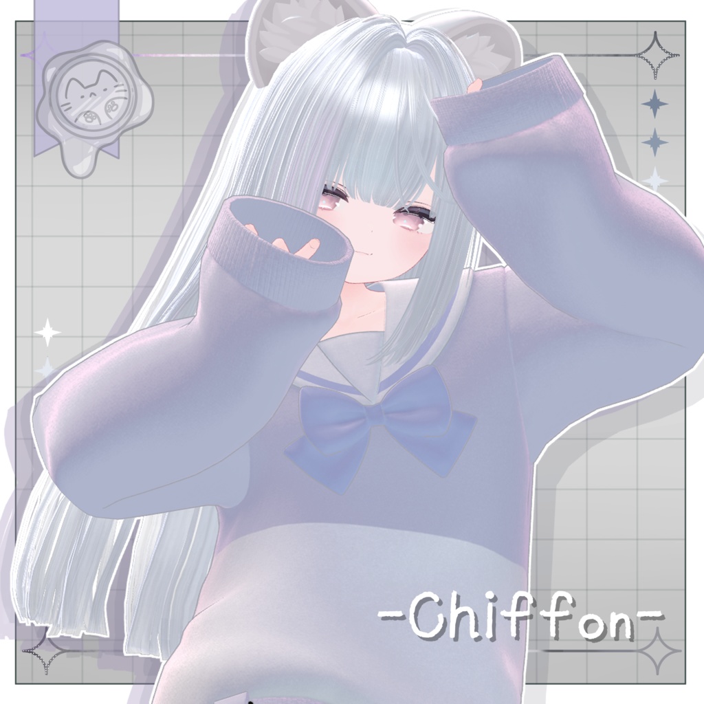 清楚ひめカット【3Dヘアモデル】