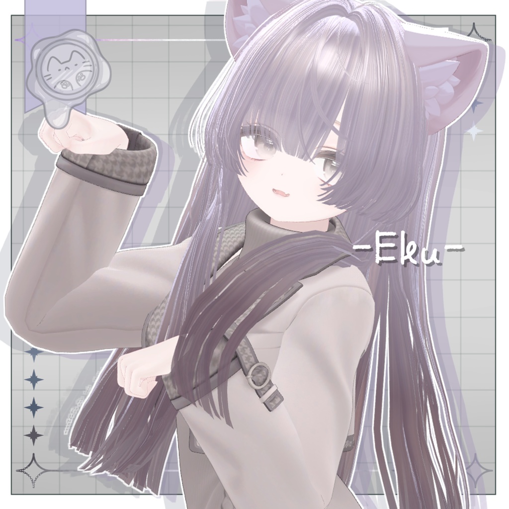 清楚ひめカット【3Dヘアモデル】