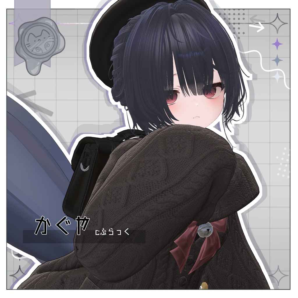 ギミック付!ほどけて結べる おだんごポニーちゃん【3Dヘアモデル】