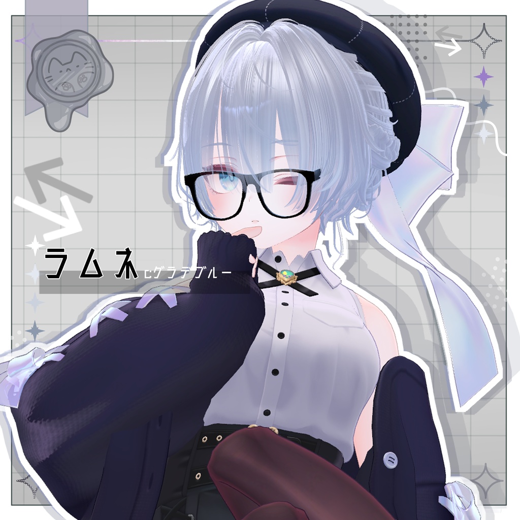 ギミック付!ほどけて結べる おだんごポニーちゃん【3Dヘアモデル】