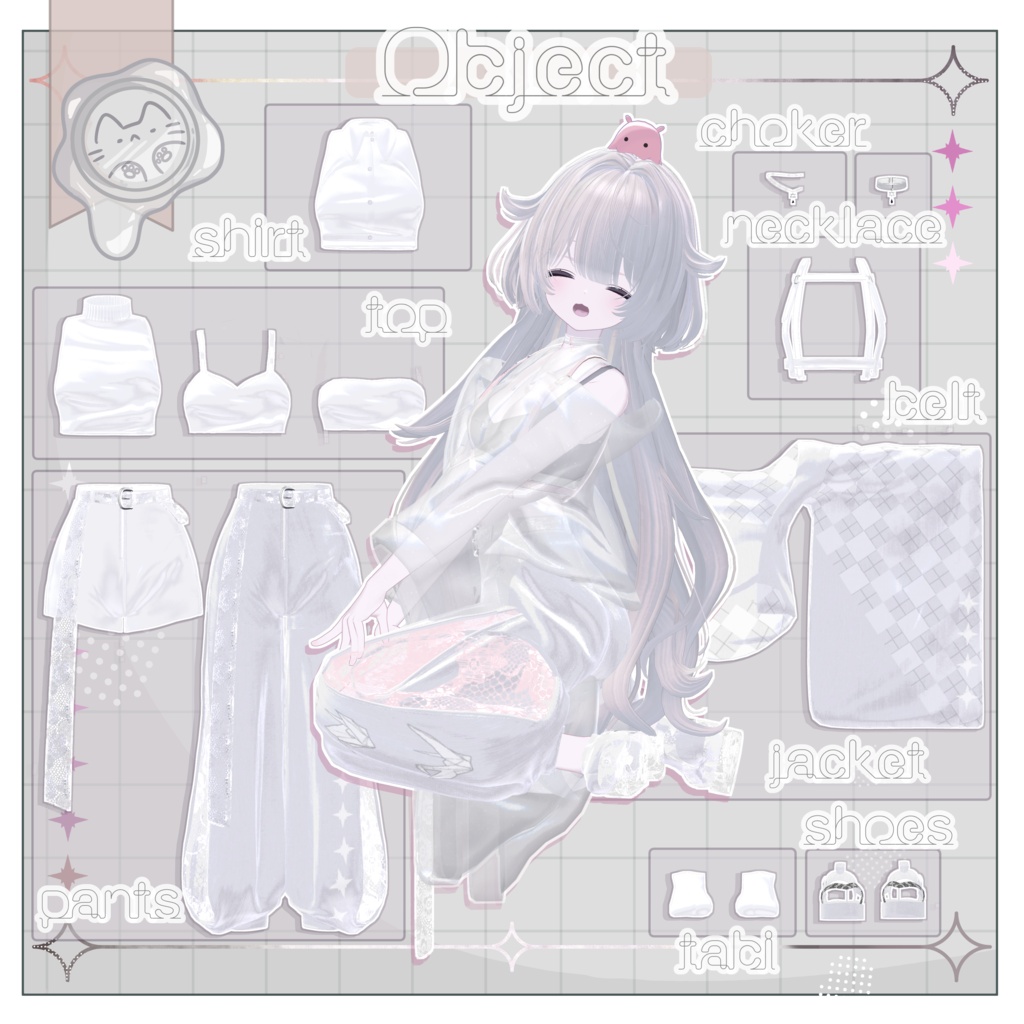 【3D衣装】-YURAGI- 16アバター対応