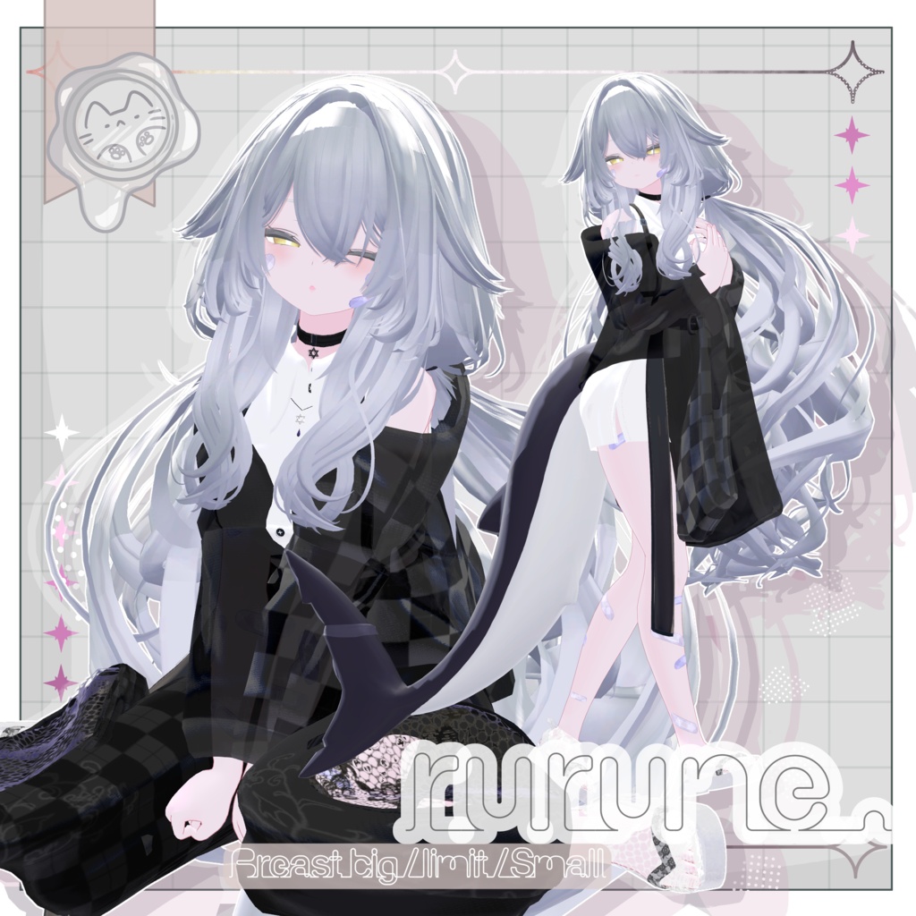 【3D衣装】-YURAGI- 16アバター対応