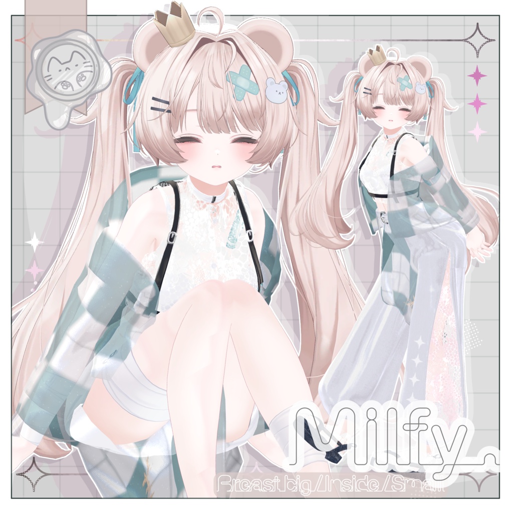 【3D衣装】-YURAGI- 16アバター対応