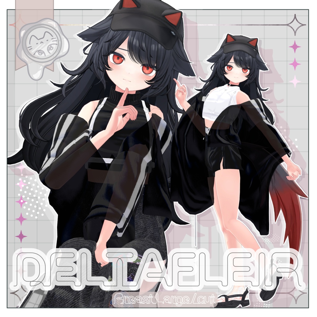 【3D衣装】-YURAGI- 16アバター対応
