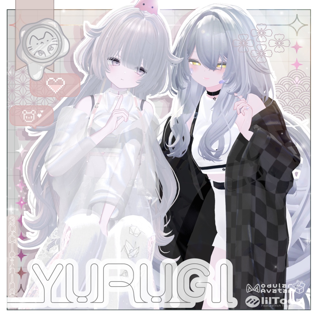 【3D衣装】-YURAGI- 16アバター対応
