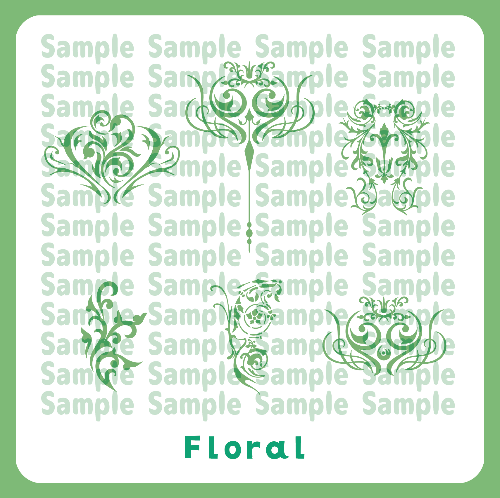 【VRC】フローラルデカール【Flora】