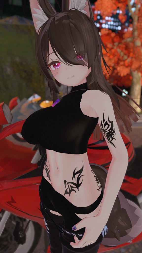 【VRC】火焔デカール【Blaze】