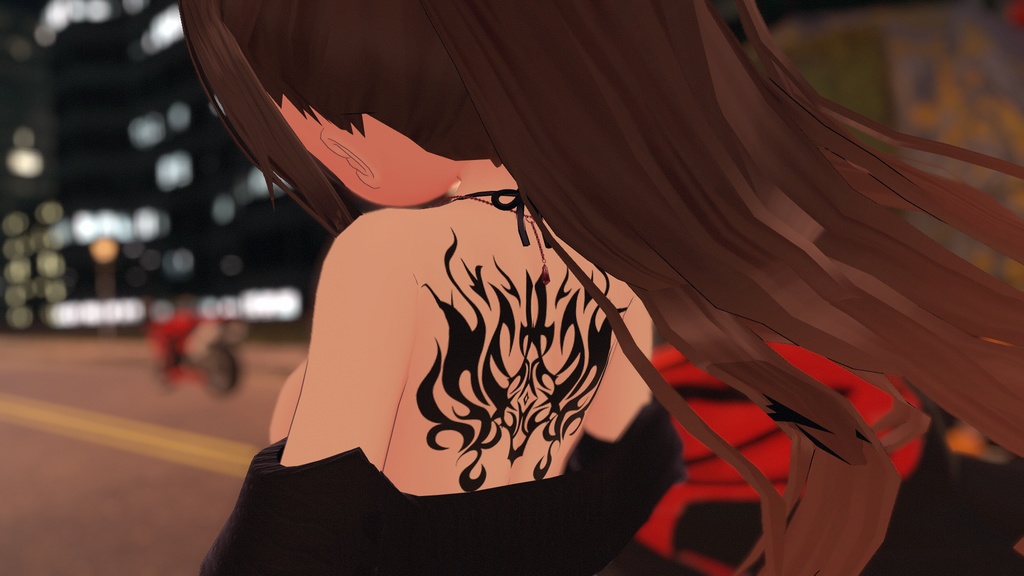 【VRC】火焔デカール【Blaze】