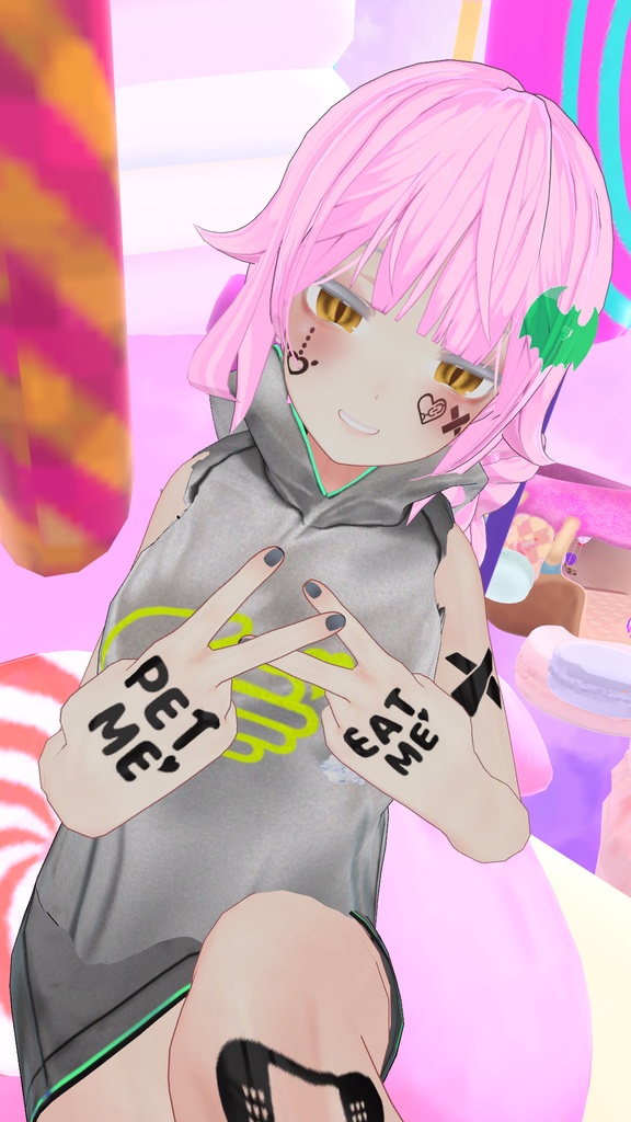 【VRC】ゆめかわデカール【Kawaii】&【Kawaii??】