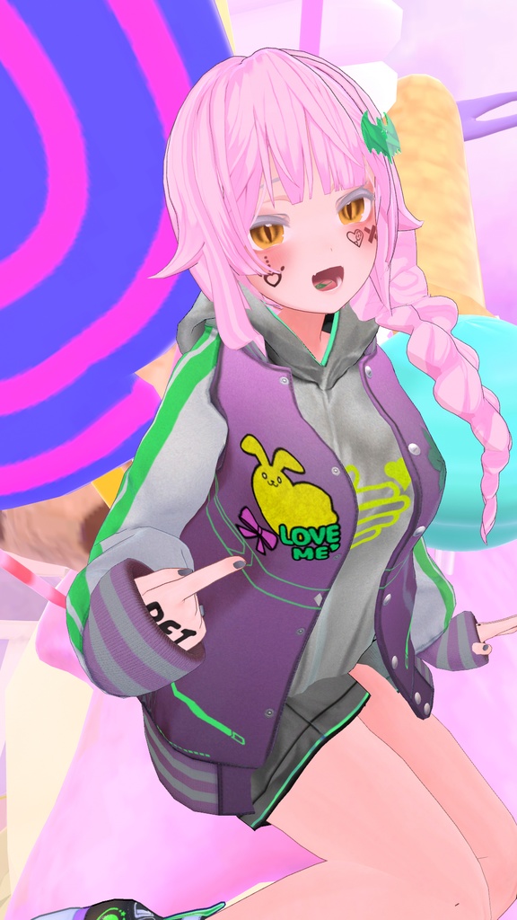 【VRC】ゆめかわデカール【Kawaii】&【Kawaii??】