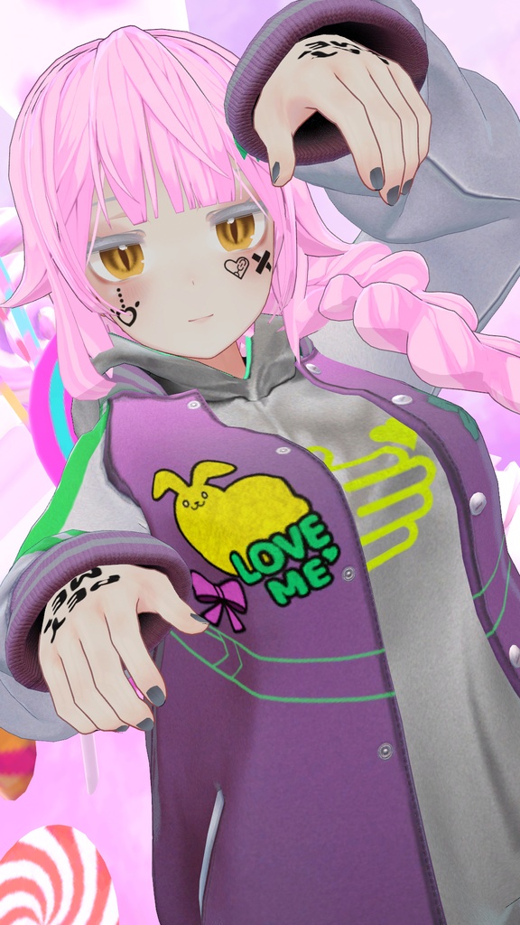 【VRC】ゆめかわデカール【Kawaii】&【Kawaii??】