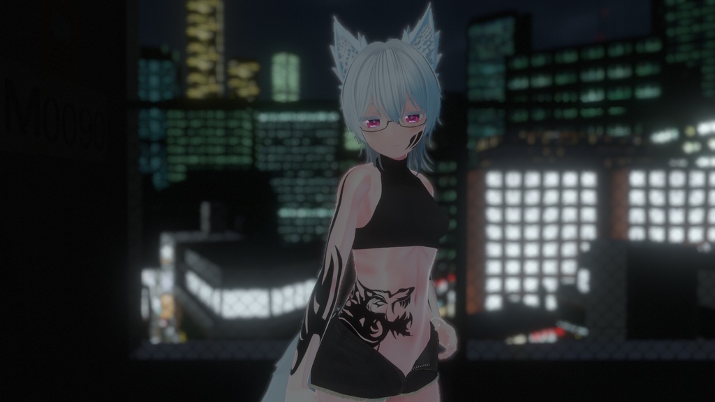 【VRC】狼デカール【Wolf】