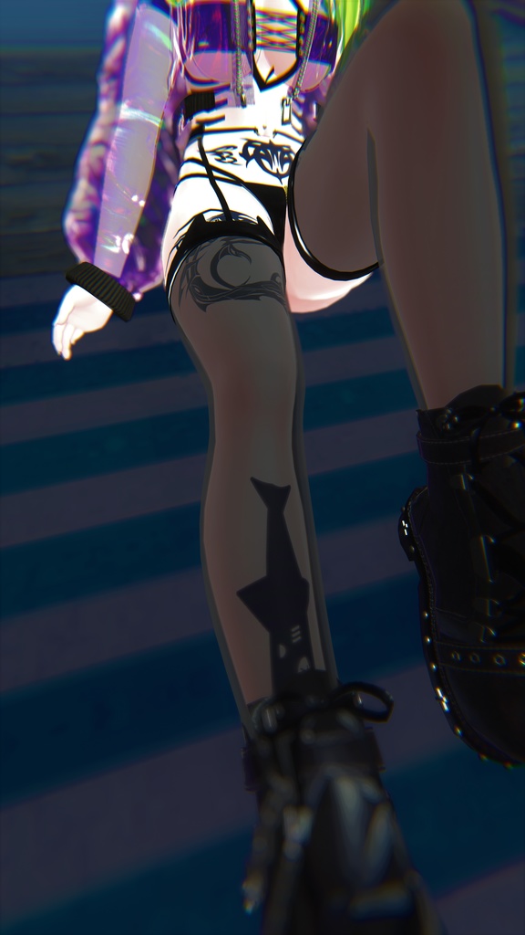 【VRC】鮫デカール【Shark】