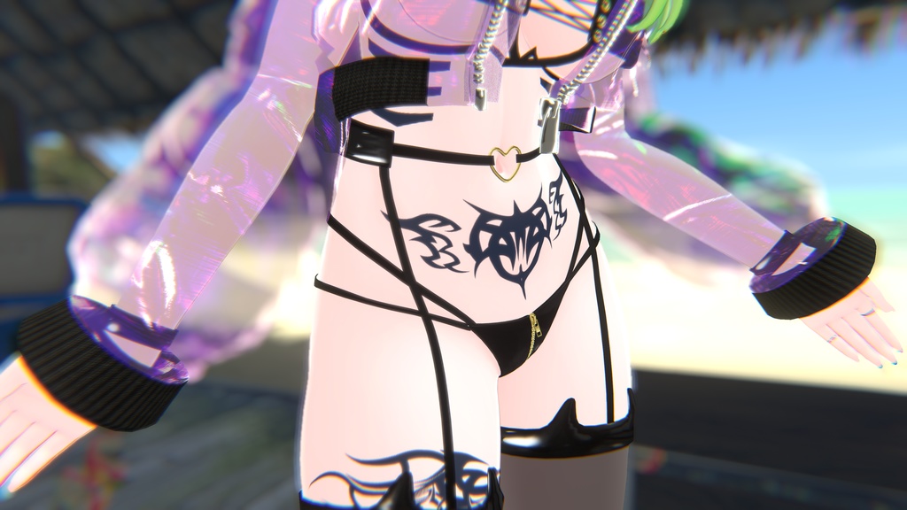 【VRC】鮫デカール【Shark】