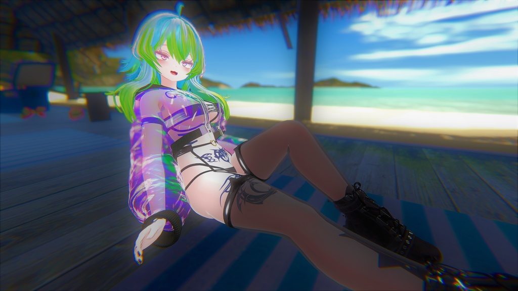 【VRC】鮫デカール【Shark】