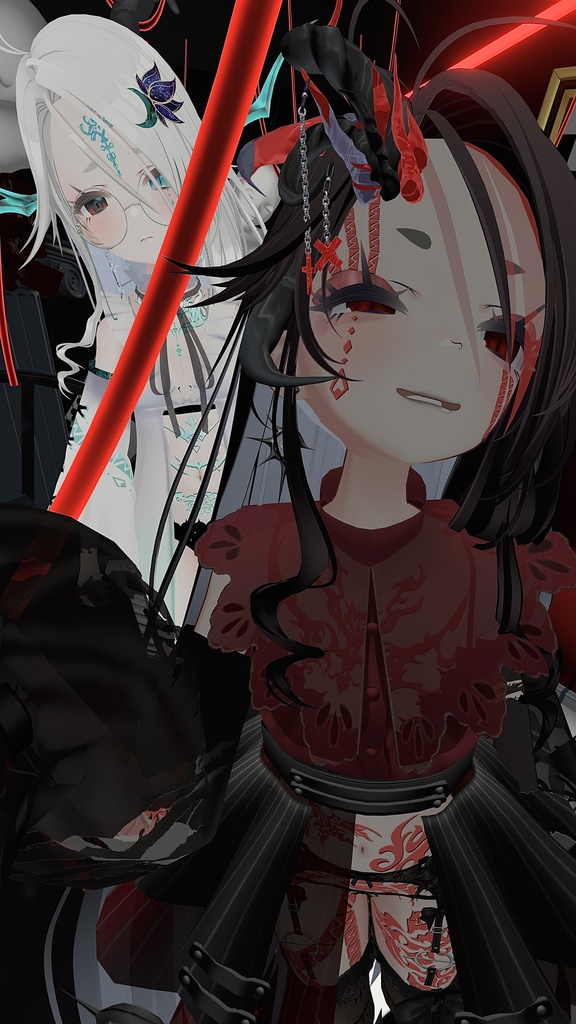 【VRC】混沌デカール【Khaos】