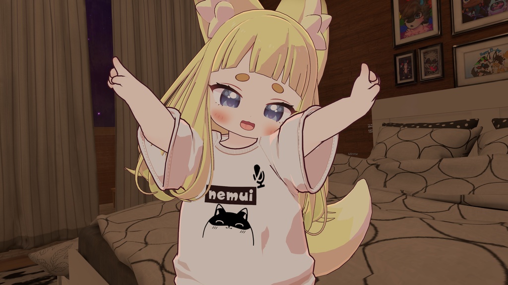 【VRC】まんまるデカール【animal】