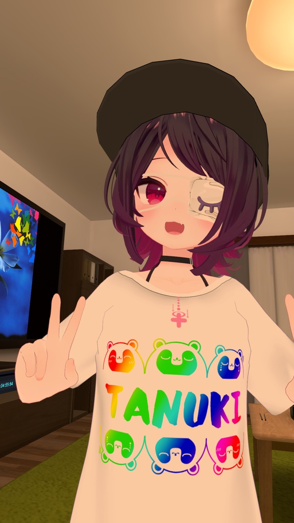 【VRC】まんまるデカール【animal】