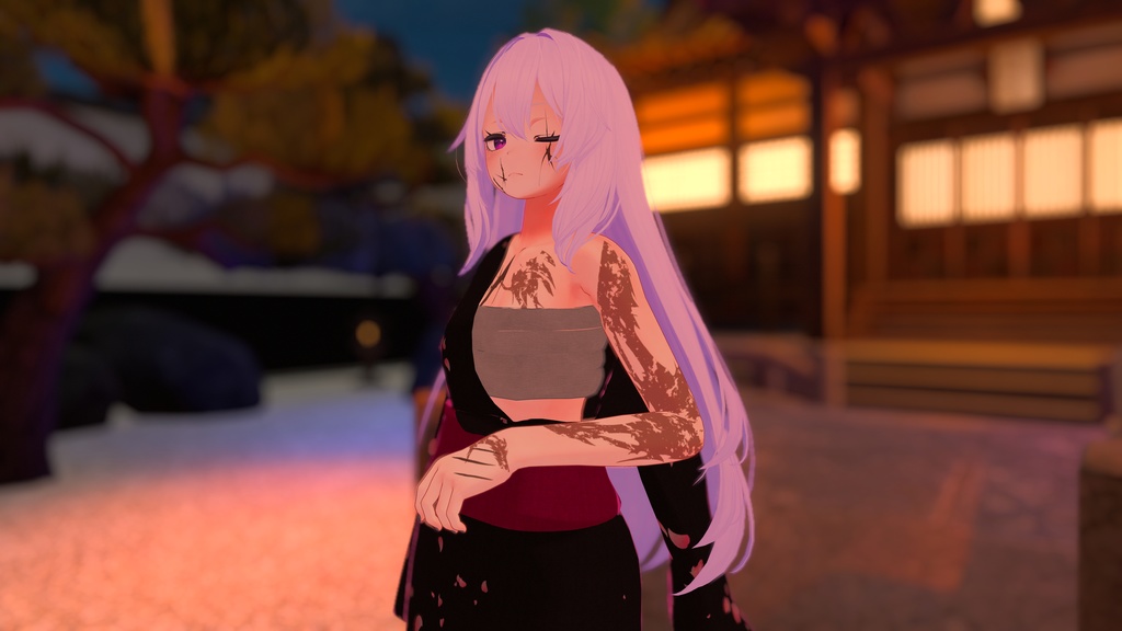 【VRC】傷跡デカール【Scar】