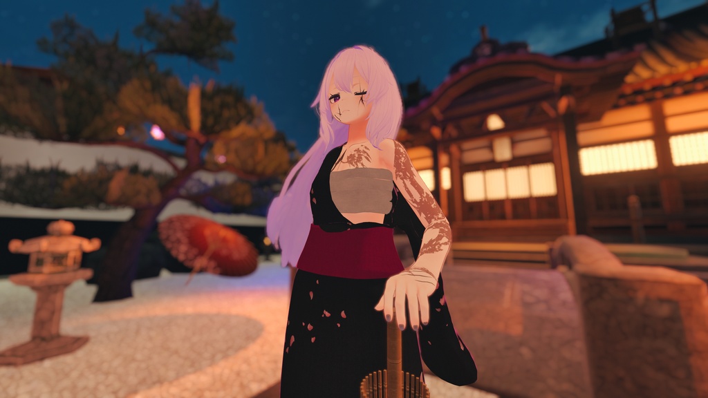 【VRC】傷跡デカール【Scar】