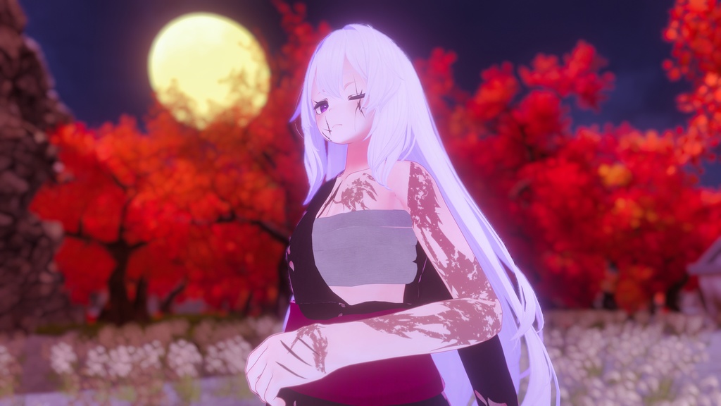 【VRC】傷跡デカール【Scar】