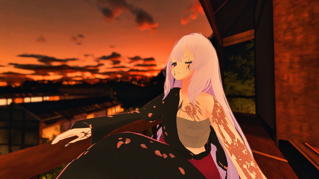 【VRC】傷跡デカール【Scar】