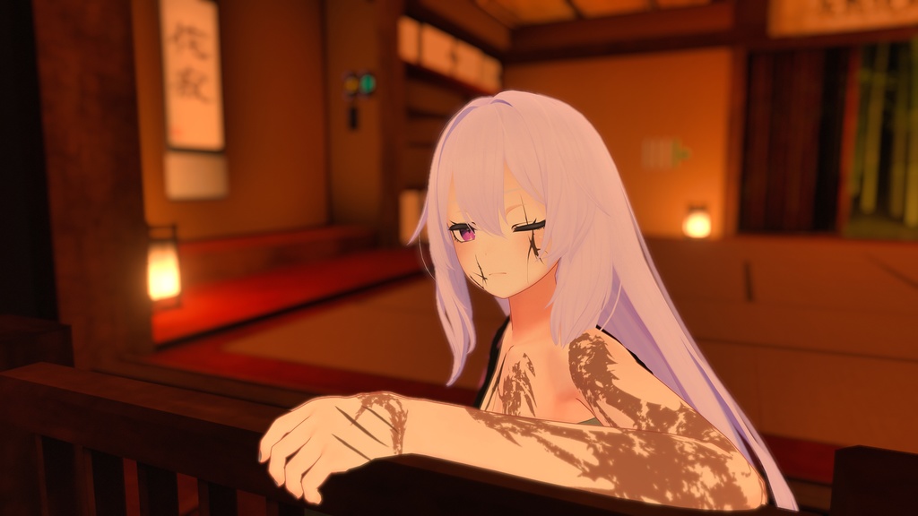 【VRC】傷跡デカール【Scar】