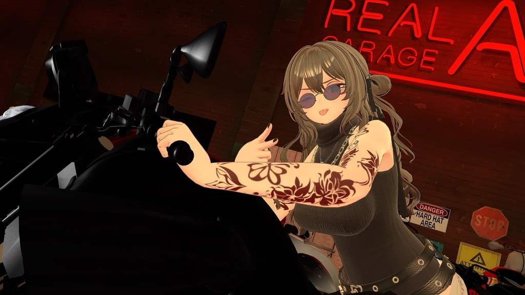 【VRC】火華デカール【Fire】