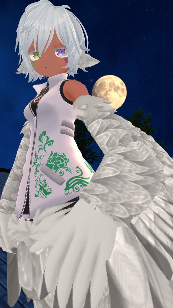 【VRC】花鳥デカール【Cage】