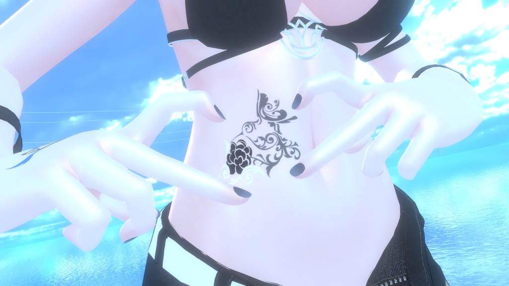 【VRC】花鳥デカール【Cage】