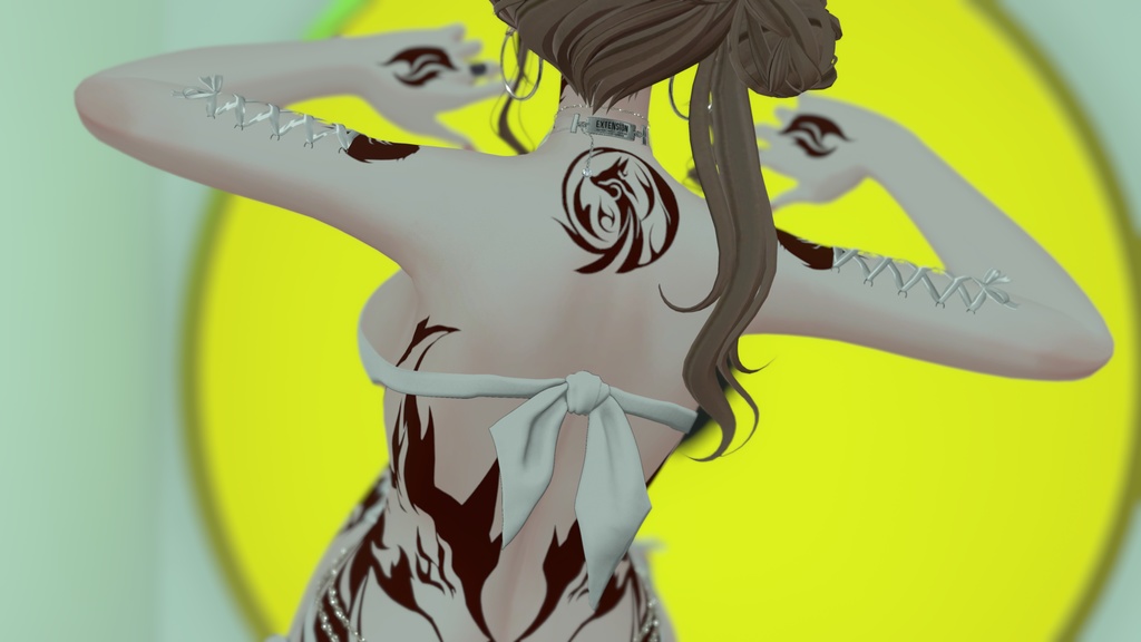 【VRC】狐仙デカール【Huxian】