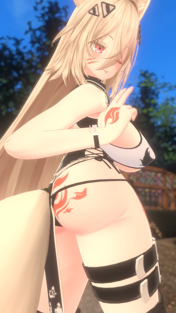 【VRC】狐仙デカール【Huxian】