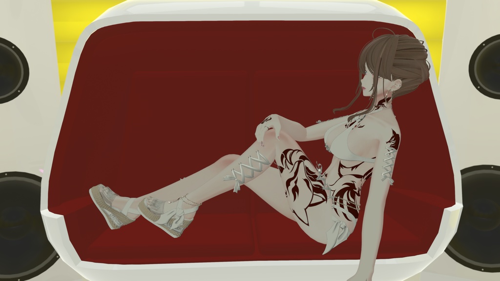 【VRC】狐仙デカール【Huxian】