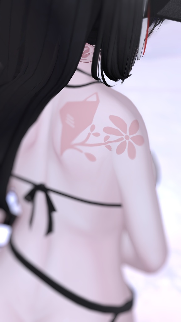 【萌専用】猫タトゥー【Sunbathing】