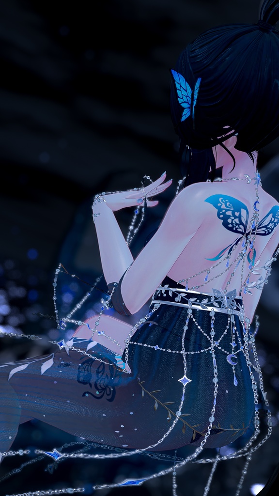 【VRC】蝶デカール【Papillon】