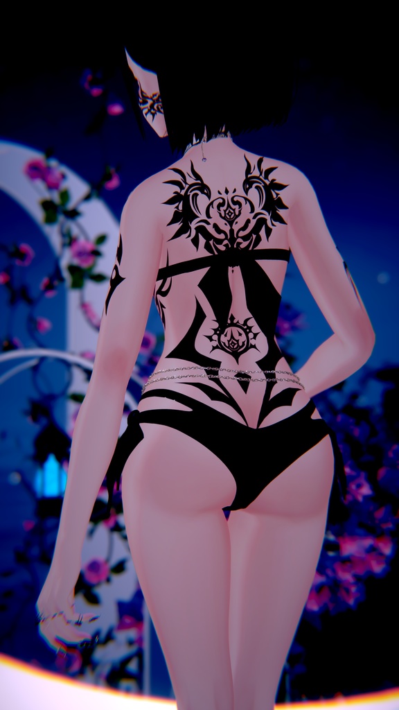 【VRC】呪紋デカール【Curse】