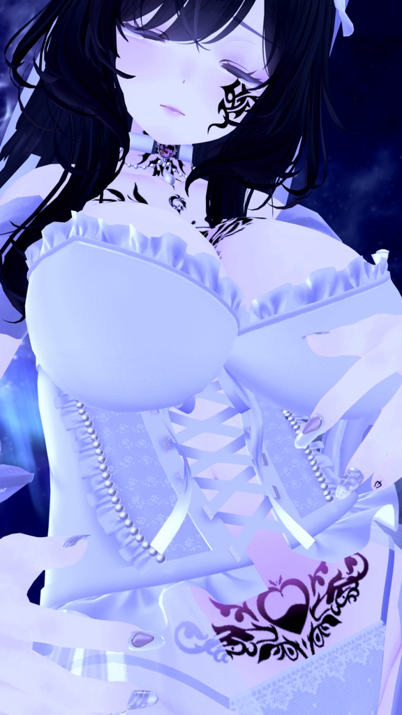 【VRC】呪紋デカール【Curse】