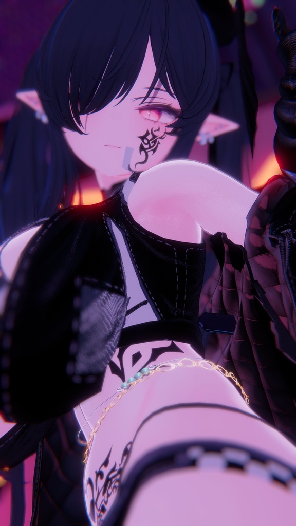 【VRC】呪紋デカール【Curse】