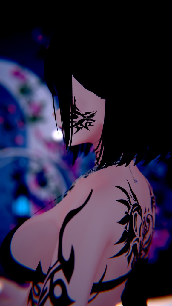 【VRC】呪紋デカール【Curse】