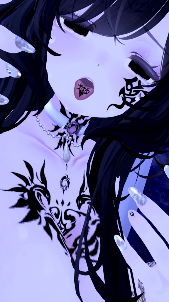 【VRC】呪紋デカール【Curse】