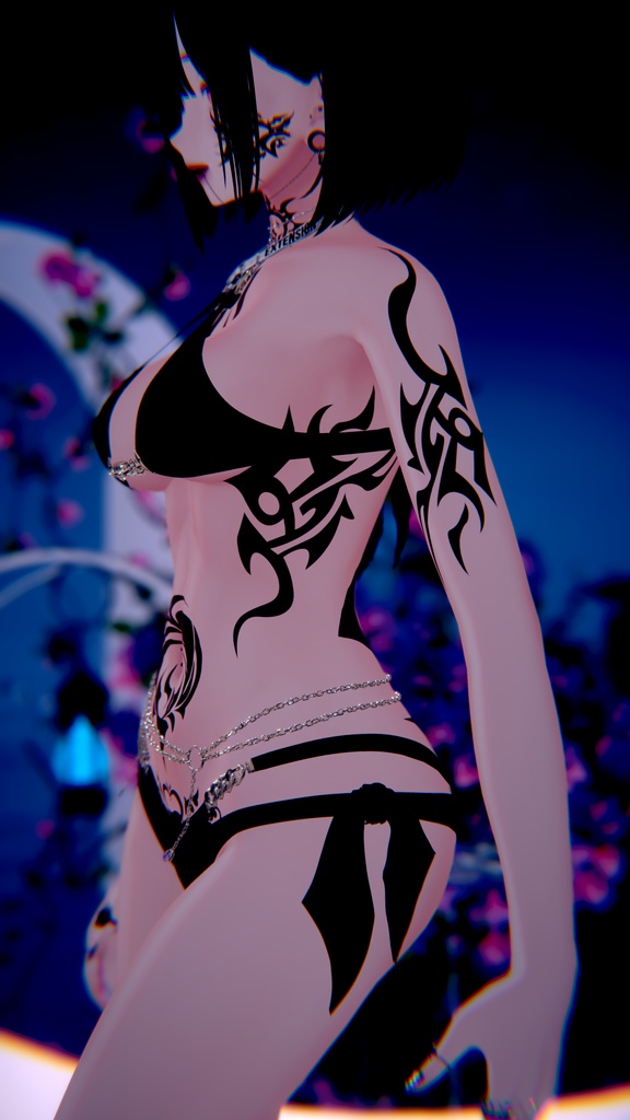 【VRC】呪紋デカール【Curse】