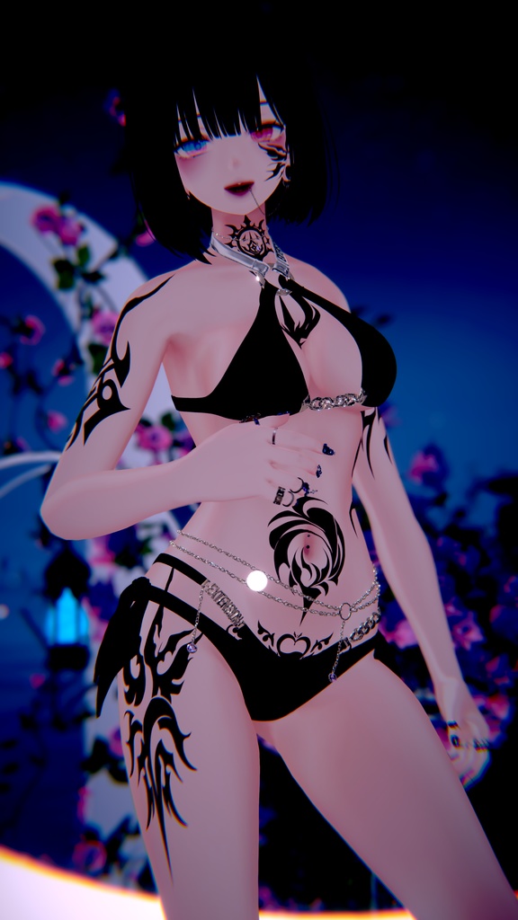 【VRC】呪紋デカール【Curse】