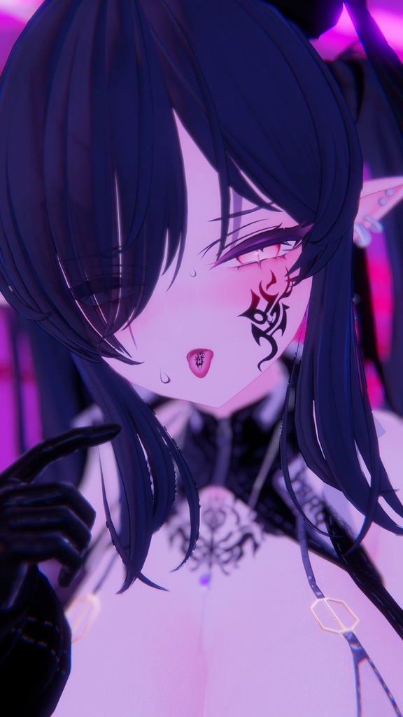 【VRC】呪紋デカール【Curse】