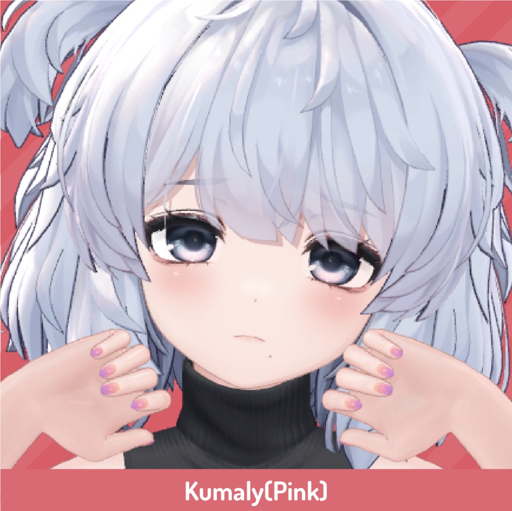 【ネイルテクスチャ】Angelic【8アバター対応】