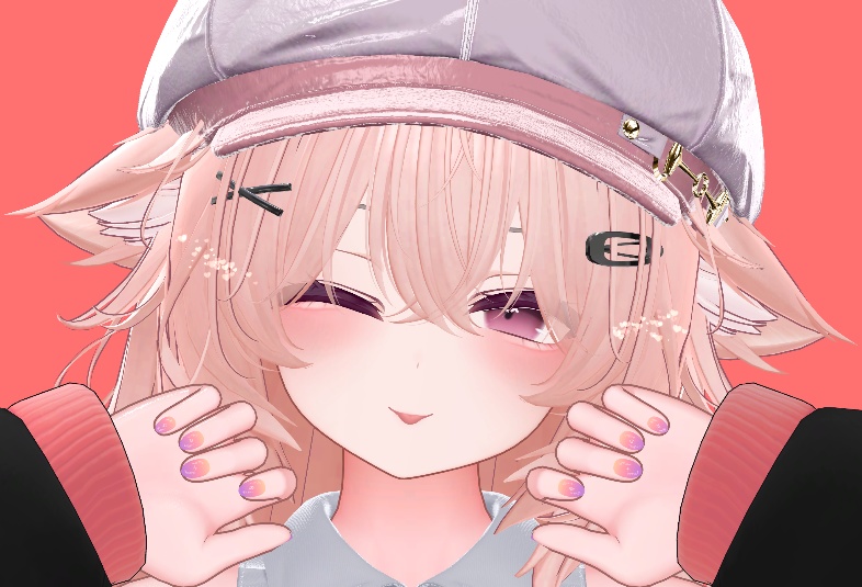 【ネイルテクスチャ】Angelic【8アバター対応】