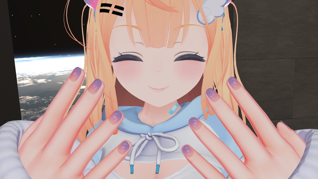 【ネイルテクスチャ】Angelic【8アバター対応】