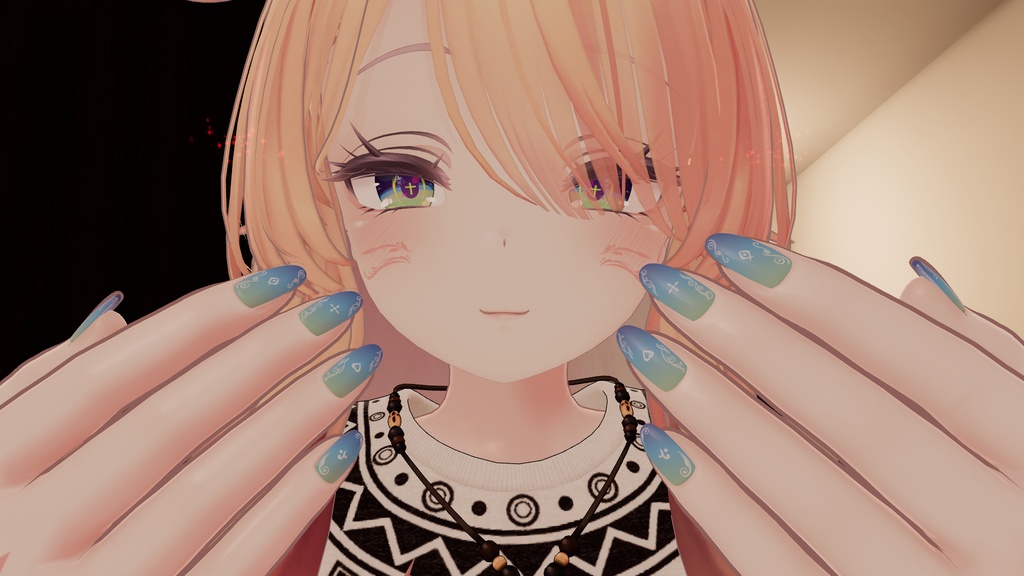 【ネイルテクスチャ】Angelic【8アバター対応】